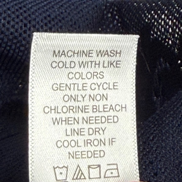 Maurices Lace Open Front Cardigan Womens M Navy Blue Boho Floral Micro Mesh - Picture 5 of 11